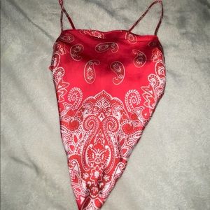 Bandana crop top